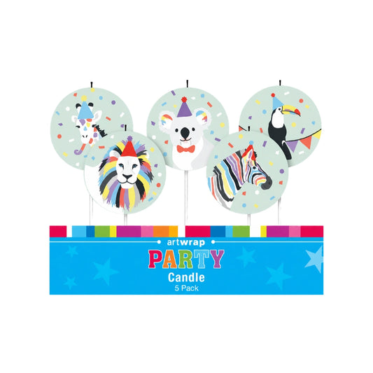 Animals Candles (5 Pack) - Artwrap