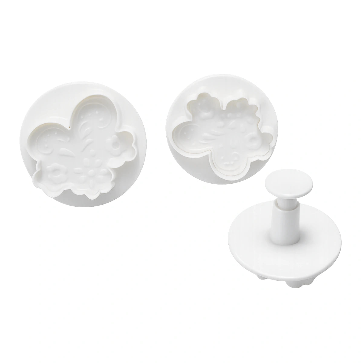 Decorative Flower Plunger Cutter Set (3 Pack) - Iconic Cake Art