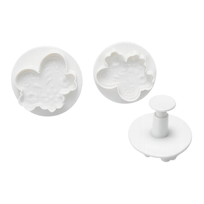 Decorative Flower Plunger Cutter Set (3 Pack) - Iconic Cake Art