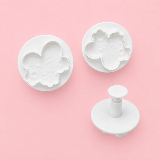 Decorative Flower Plunger Cutter Set (3 Pack) - Iconic Cake Art