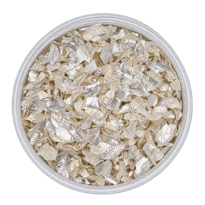 Silver 50mg Edible Flakes - Iconic Cake Art