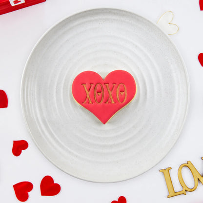 Xoxo Embosser 60mm - Custom Cookie Cutters