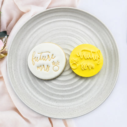 Future Mrs Embosser 60mm - Custom Cookie Cutters