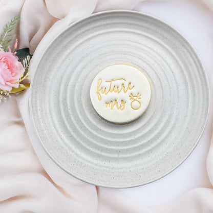 Future Mrs Embosser 60mm - Custom Cookie Cutters