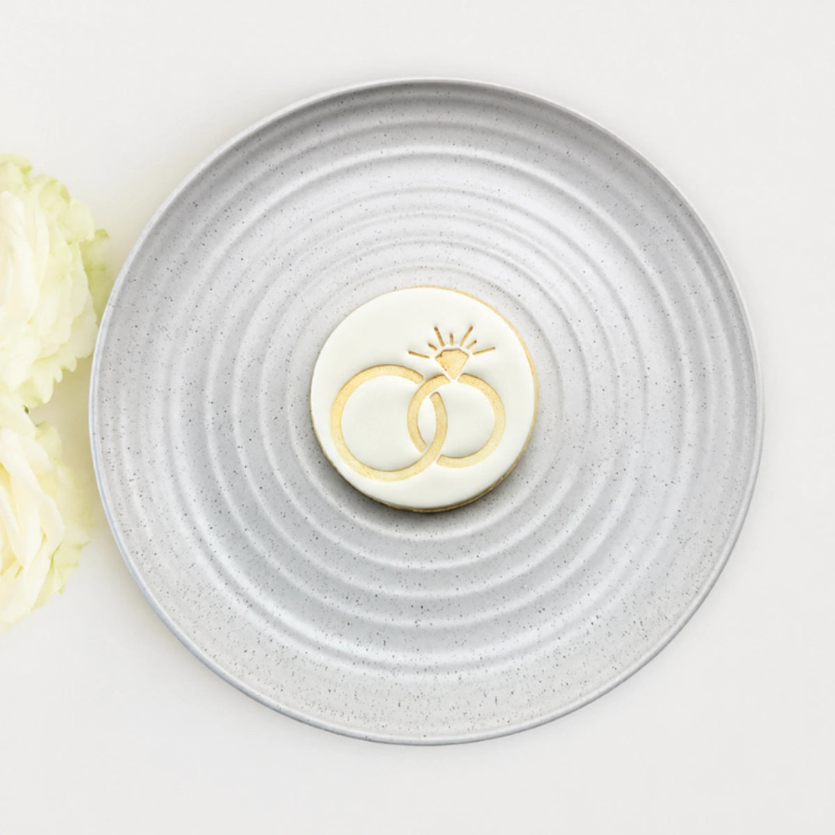Rings Embosser 60mm - Custom Cookie Cutters