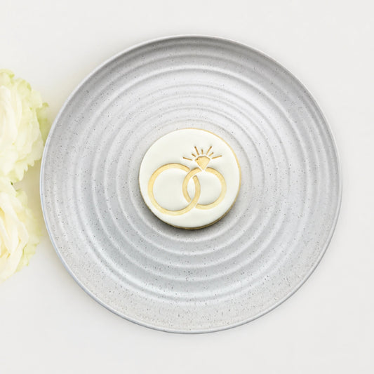 Rings Embosser 60mm - Custom Cookie Cutters