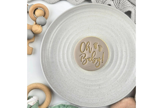 Oh Baby V2 Embosser - Custom Cookie Cutters
