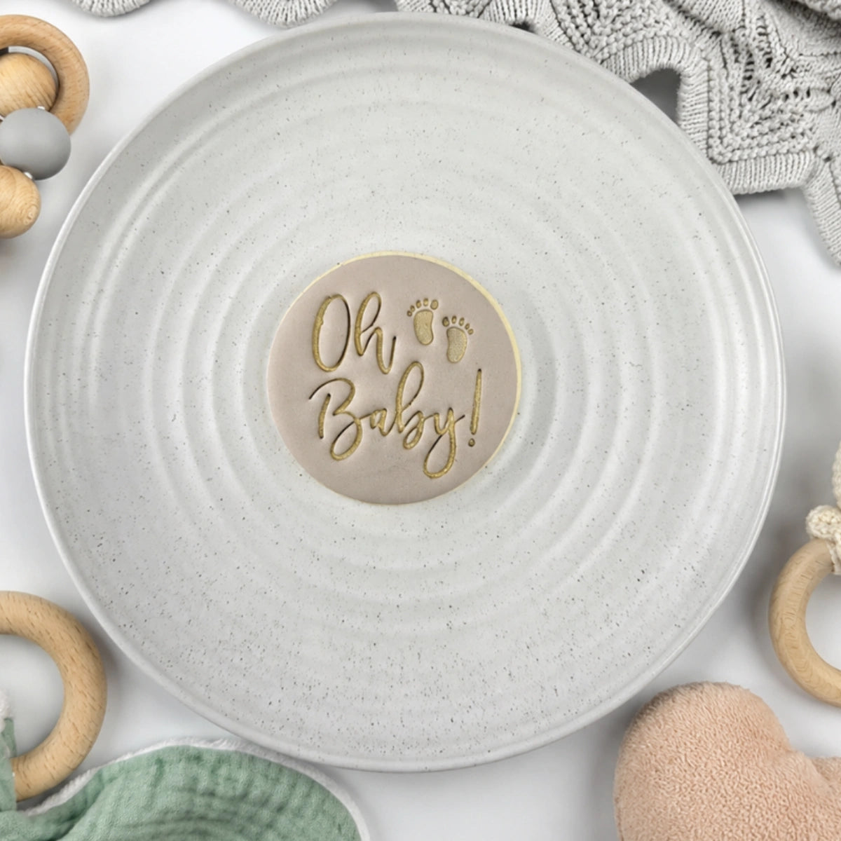Oh Baby V2 Embosser - Custom Cookie Cutters