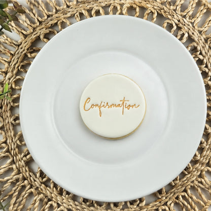 Confirmation Embosser - Custom Cookie Cutters