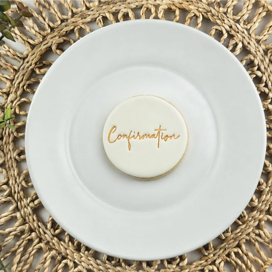 Confirmation Embosser - Custom Cookie Cutters