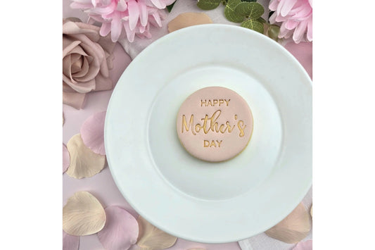 Happy Mothers Day (V2) Embosser 60mm - Custom Cookie Cutters