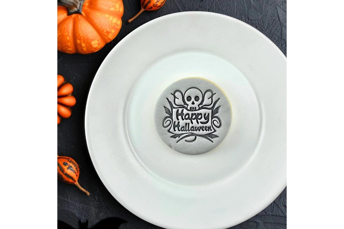 Happy Halloween Embosser - Custom Cookie Cutters