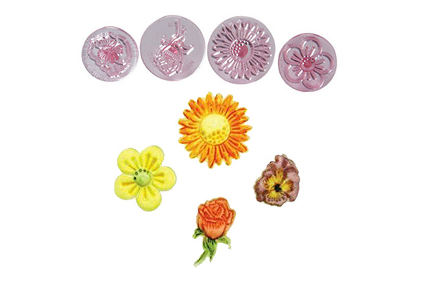 Embossers Flowers 1 - Fondant Decorating Tools - FMM