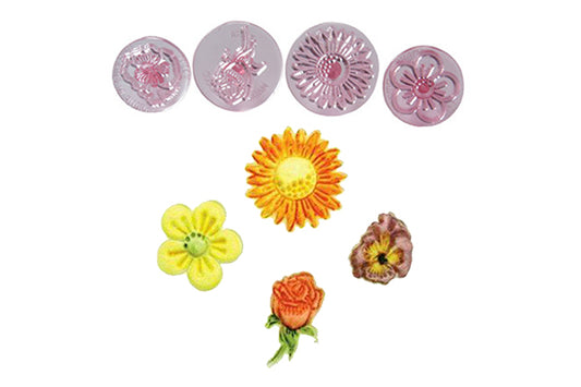 Embossers Flowers 1 - Fondant Decorating Tools - FMM