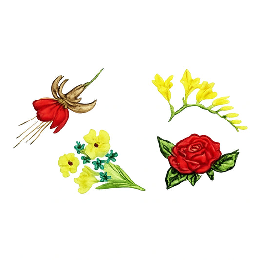 Embossers Flowers 2 - Fondant Decorating Tools - FMM