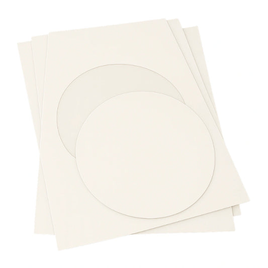 Deluxe 6 Inch Circle Icing Sheets - Tasty Images