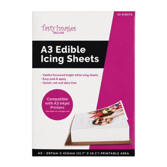 A3 Deluxe Icing Sheets - Tasty Images
