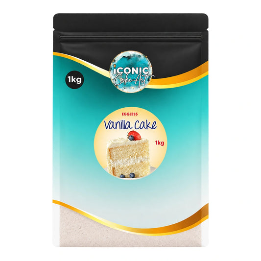 Vanilla Eggless Cake Mix 1kg - Iconic Cake Art