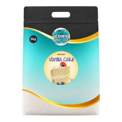 Vanilla Eggless Cake Mix 5kg - Iconic Cake Art