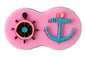 Anchor Wheel Scroll Edges Silicone Mould 84mm x 45mm x 10mm - Iconic Cake Art