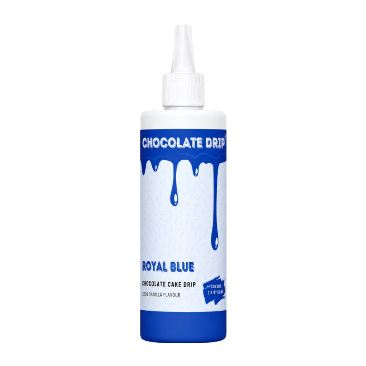 Royal Blue Chocolate Drip 250g - Cakers Warehouse