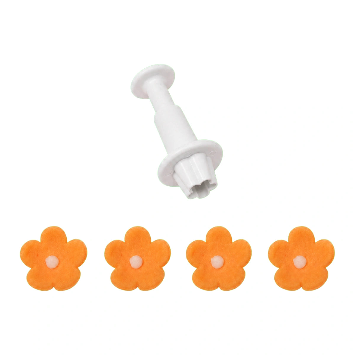 Medium Floral Plunger Cutters (Set) - Blossom Forget Me Not 10mm - PME