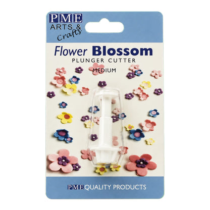 Medium Floral Plunger Cutters (Set) - Blossom Forget Me Not 10mm - PME