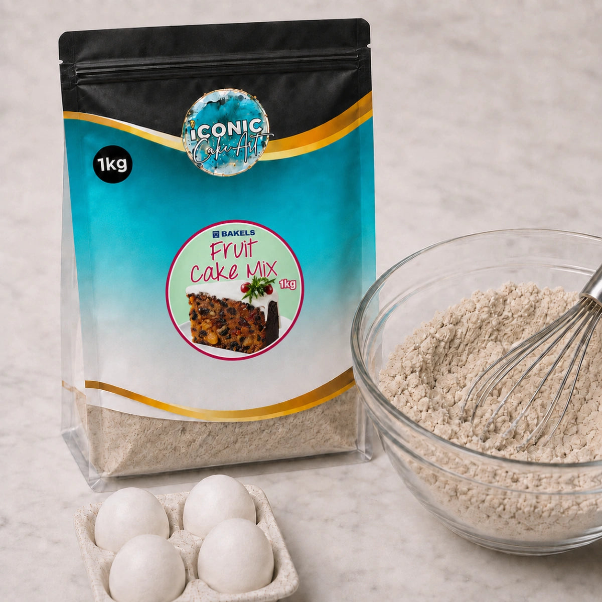 Fruit Cake Mix - Premium 1kg - Iconic Cake Art