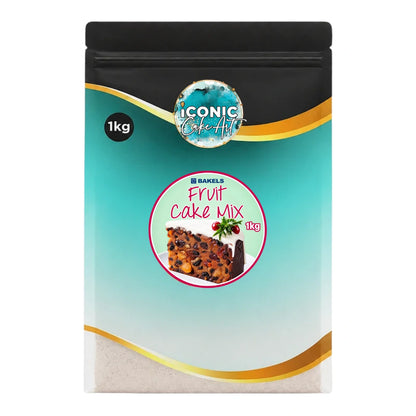Fruit Cake Mix - Premium 1kg - Iconic Cake Art
