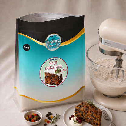 Fruit Cake Mix - Premium 5kg - Iconic Cake Art