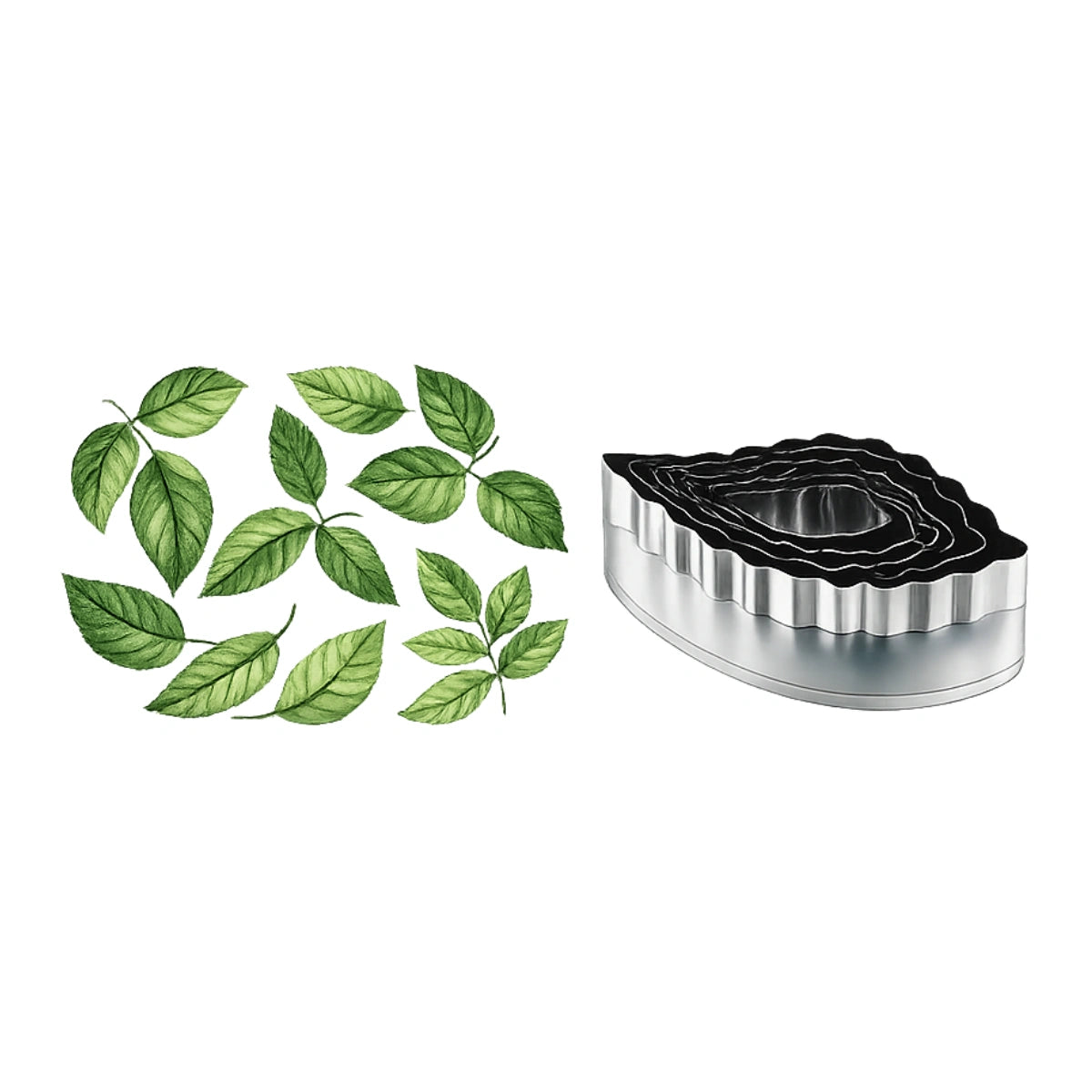 Rose Leaf - Leaf Cutter Set