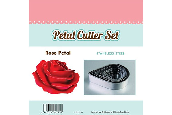 Rose Petal - Cutter Set - Gateau Art