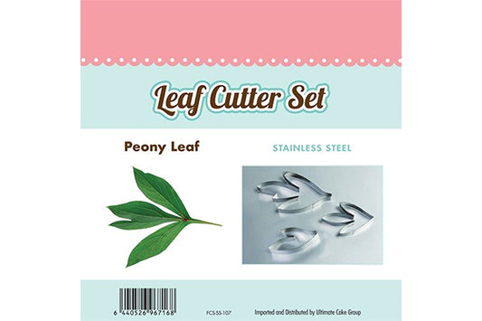Peony Leaf - Cutter Set - Gateau Art