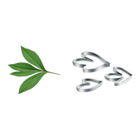 Peony Leaf - Leaf Cutter Set