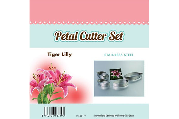 Tiger Lilly - Petal Cutter Set - Gateau Art