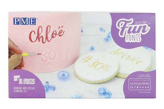 Fun Fonts - Numbers and Specials of Collection 1 - PME