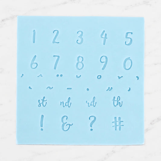 Fun Fonts - Numbers and Specials of Collection 1 - PME