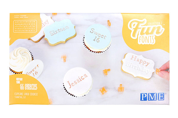Fun Fonts - Cupcakes and Cookies of Collection 2 - PME
