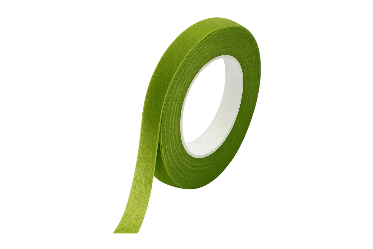 FLORAL TAPE - FLOWER MAKING TOOLS - FLOWER TAPES - LIGHT GREEN
