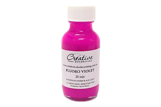 Fluoro Violet Liquid Colour 25ml - Creative Cake Decorating