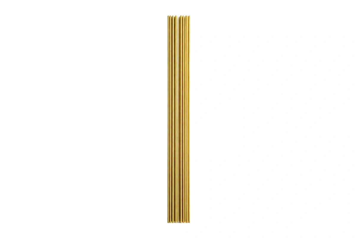 24 Gauge 50pk Metallic Flower Wires Iconic Cake Art - Gold