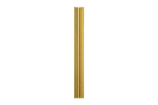 24 Gauge 50pk Metallic Flower Wires Iconic Cake Art - Gold