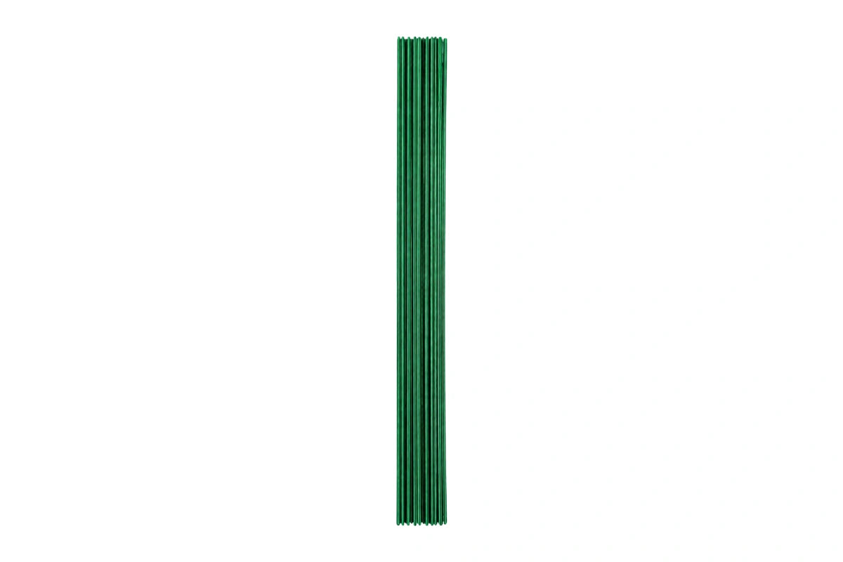 24 Gauge 50pk Metallic Flower Wires Iconic Cake Art - Green