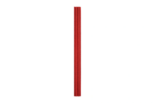24 Gauge 50pk Metallic Flower Wires Iconic Cake Art - Red