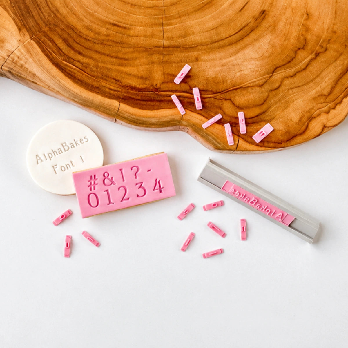 Alphabakes Large Numbers and Symbols Font 1 Stamp Tiles (Bar Not Included) - Lissie Lou