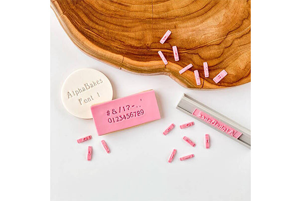 Alphabakes Small Numbers and Symbols Font 1 Stamp Tiles (Bar Not Included) - Lissie Lou