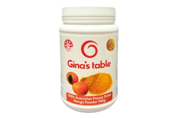 Freeze-Dried Mango Powder 60g - Ginas Table