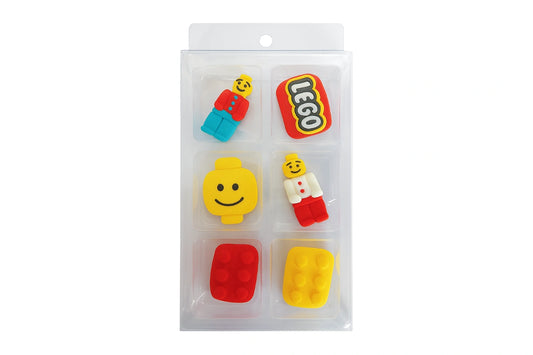 Lego Sugar Decorations (6 Pack) - BSC