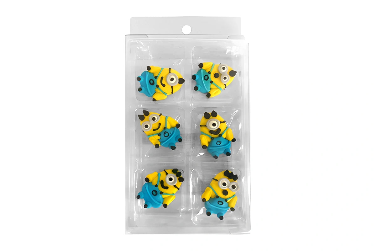 Minions Sugar Decorations (6 Pack) - BSC