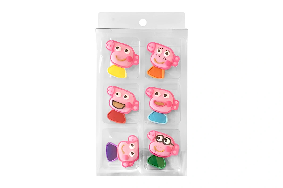 Peppa Pig Sugar Decorations (6 Pack) - BSC